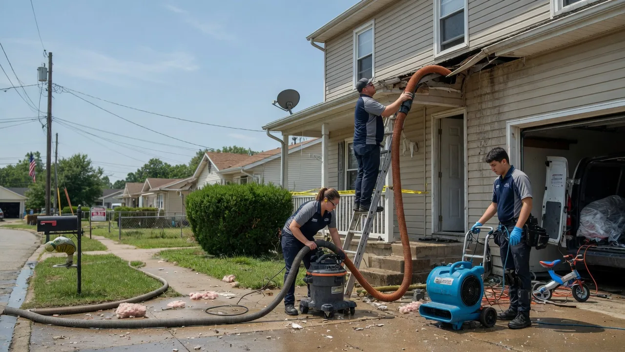 Water Damage Restoration in Kingston, IL near me